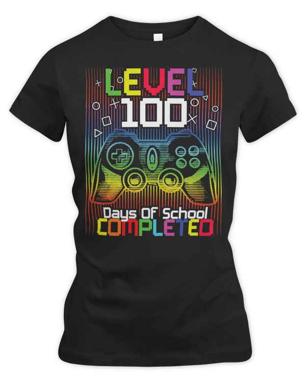 Game Gaming 100th Day Of School For Boy Level Completed Video Game Boys 86 Gamer Loving Game