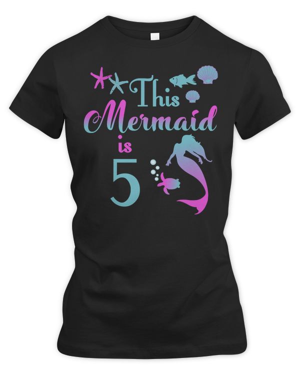 Mermaid Sea Life 5th birthday351 Ocean Lover