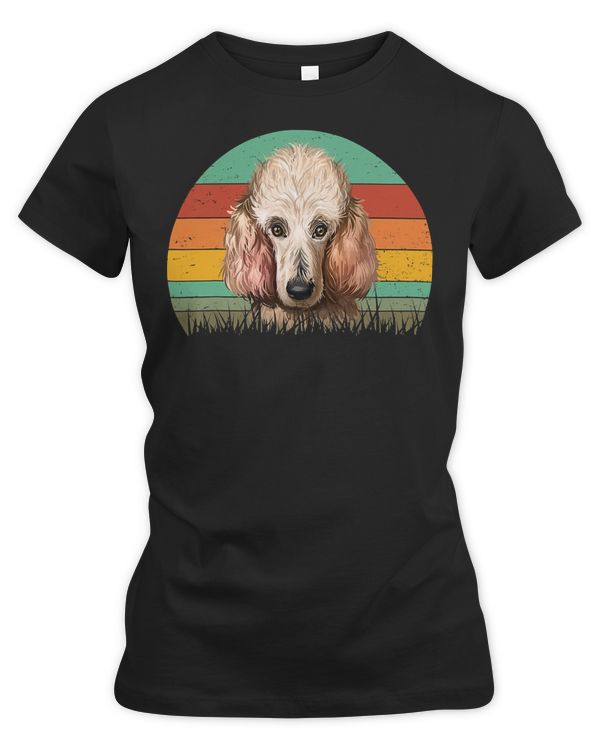 Poodle Lover Dog 365 Retro Poodle Dog Vintage Style 278 Poodles