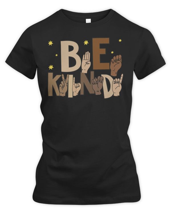 Be Kind Hand Sign Language American Sign Language