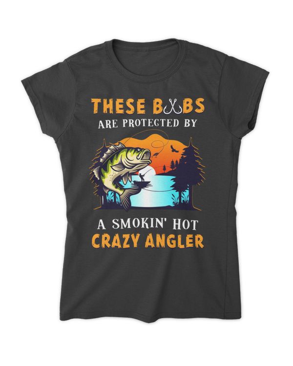 Fishing Wife Smokin_ Hot Crazy Angler