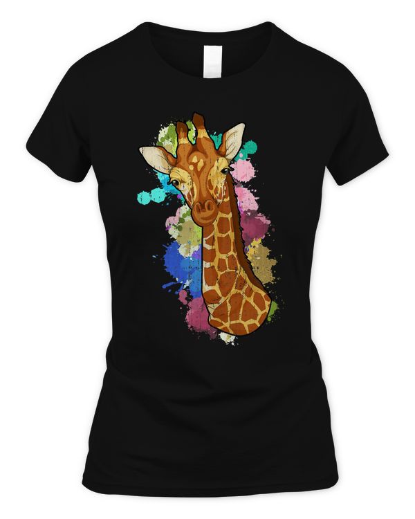 Giraffe Africa Safari Giraffe Lover African Animal Colorful Giraffe 113