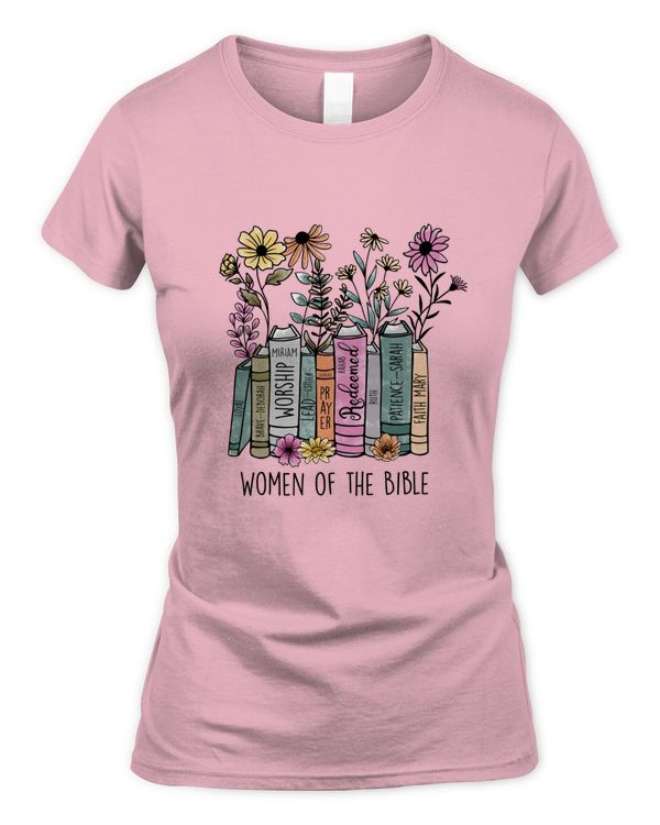 Funny Reading Women Of The Bible Shirt
