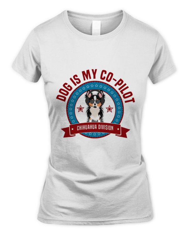 Chihuahua Is My Co-Pilot Classic T-Shirt