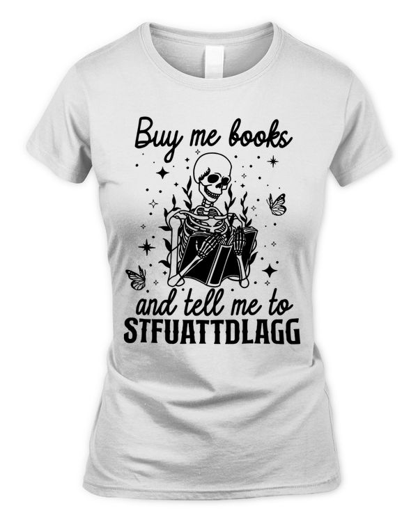 Funny Skeleton Book Shirt