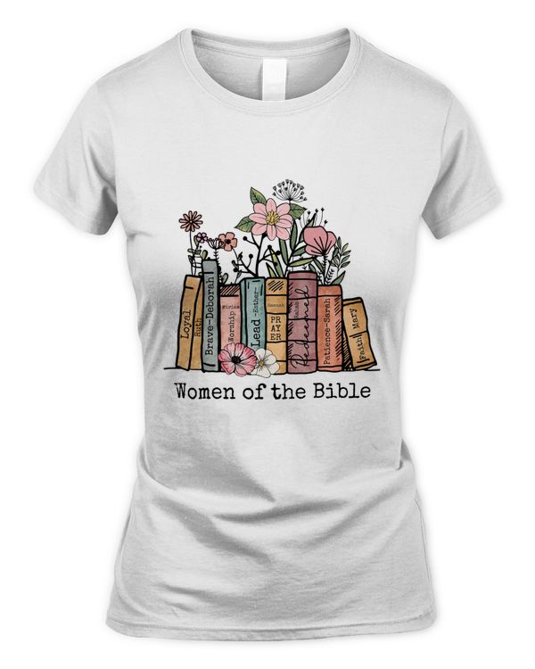 Women Of The Bible Reading Books Shirt
