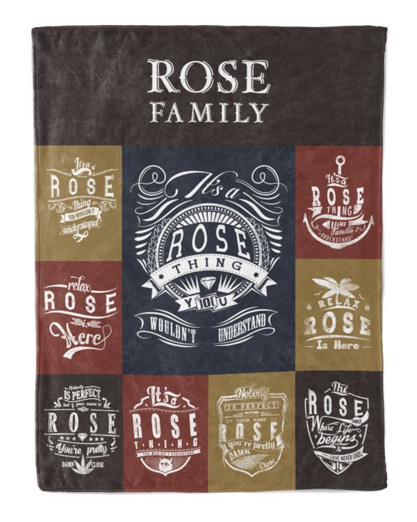 ROSE BLANKET F1