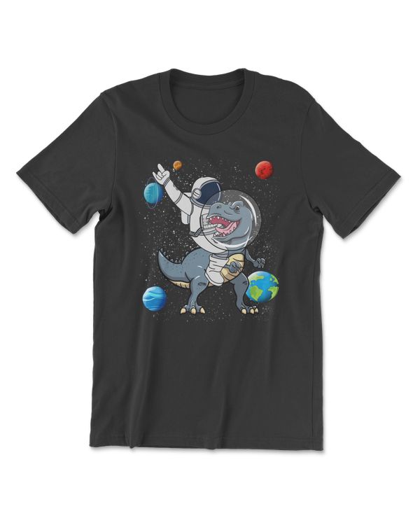 Dinosaur Astronaut Riding A Dinosaur Dino
