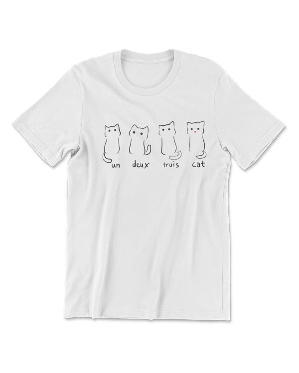 Un Deux Trois Cat T-Shirt