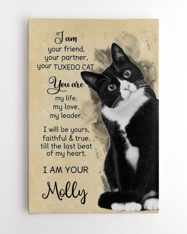 Tuxedo Cat - Custom Name