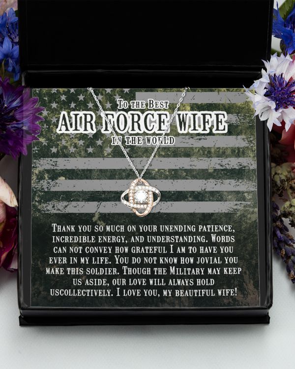Thank you so much -Air force wife