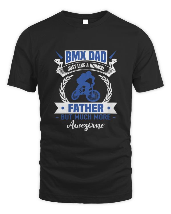 Funny Bmx Dad Cycling