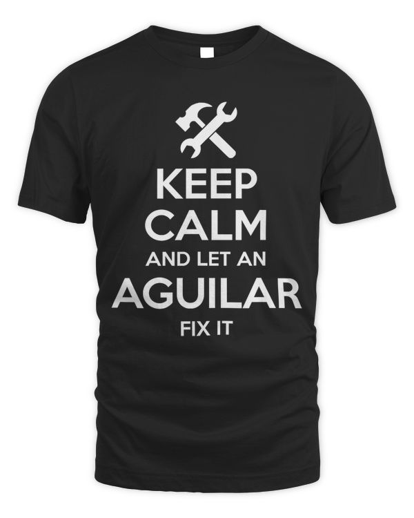 AGUILAR Funny Surname Birthday Family Tree Reunion Gift Idea T-Shirt