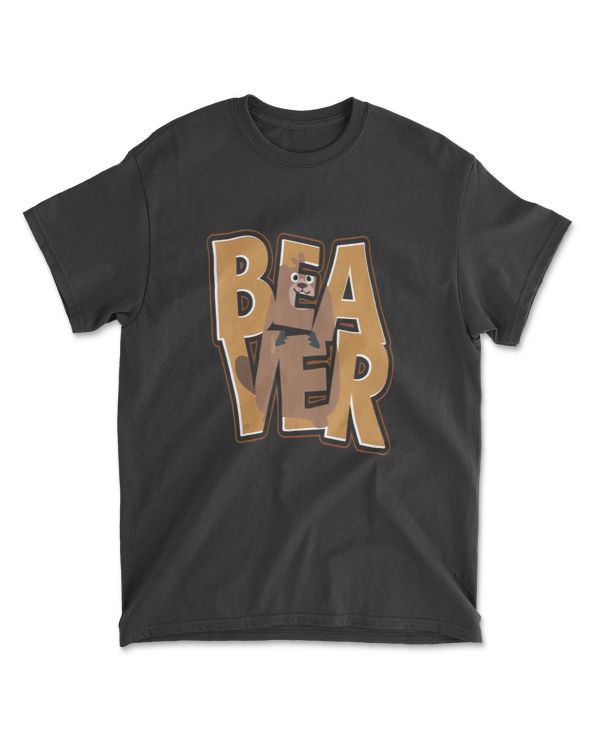 beaver Design Woodworking expert T-Shirt