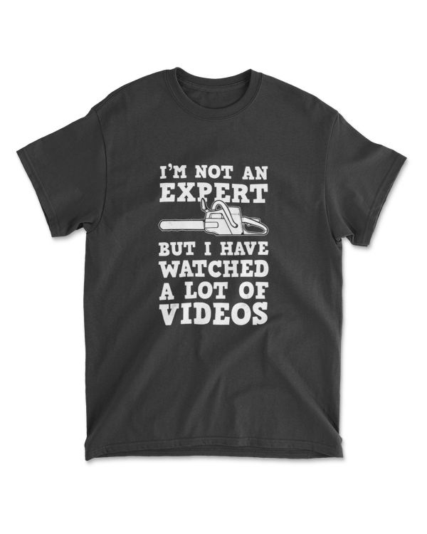 Chainsaw Lumberjack Arborist Woodworking Logging Gift T-Shirt