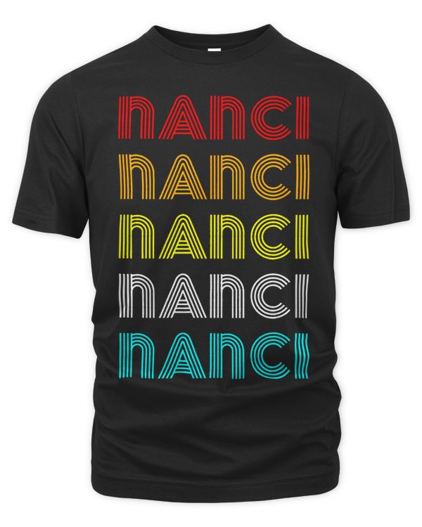 Vintage Retro Nanci Repeat Font 60s 70s Classic Novelty